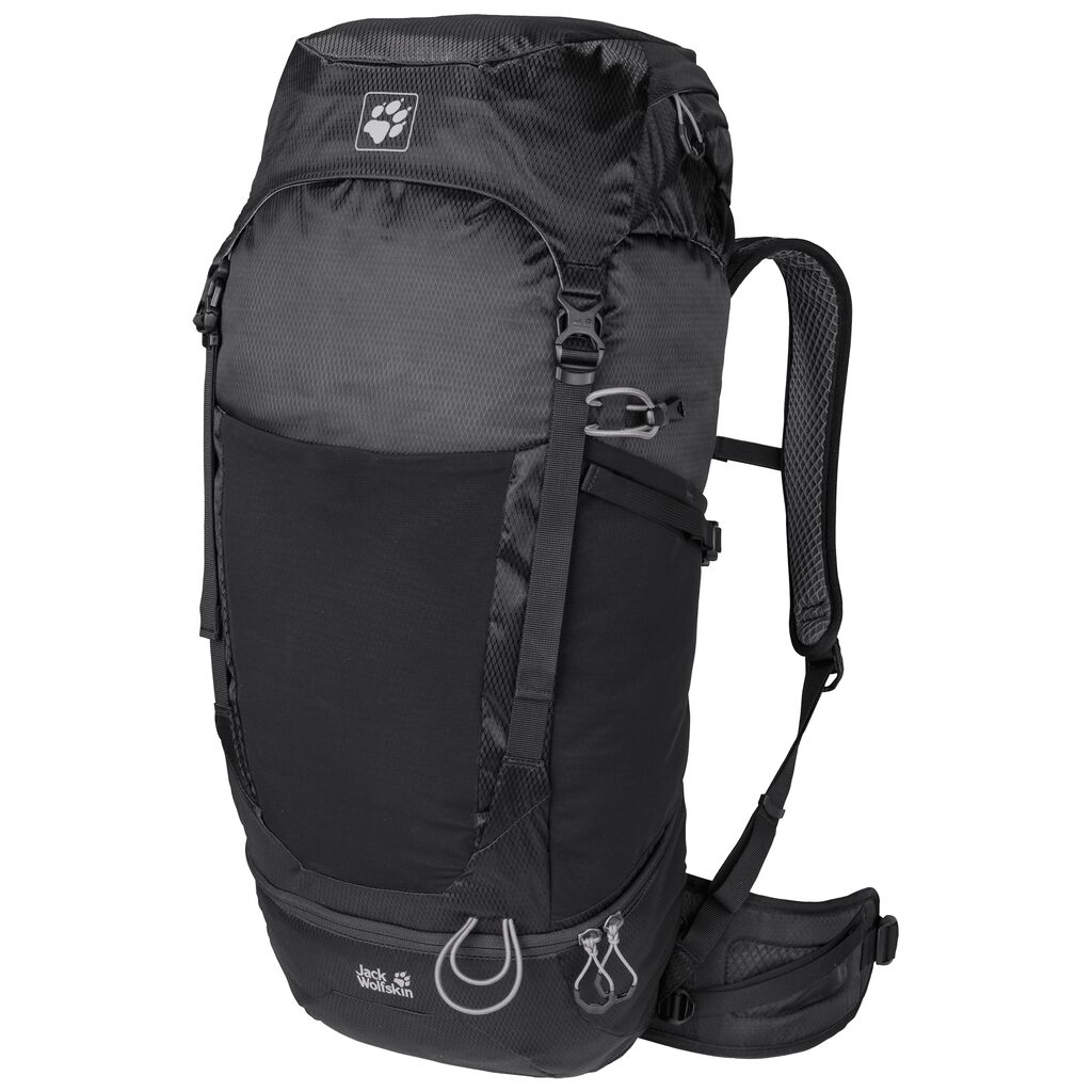 Jack Wolfskin KALARI TRAIL 42 Sacs À Dos Homme Noir - CLVIFUH-08